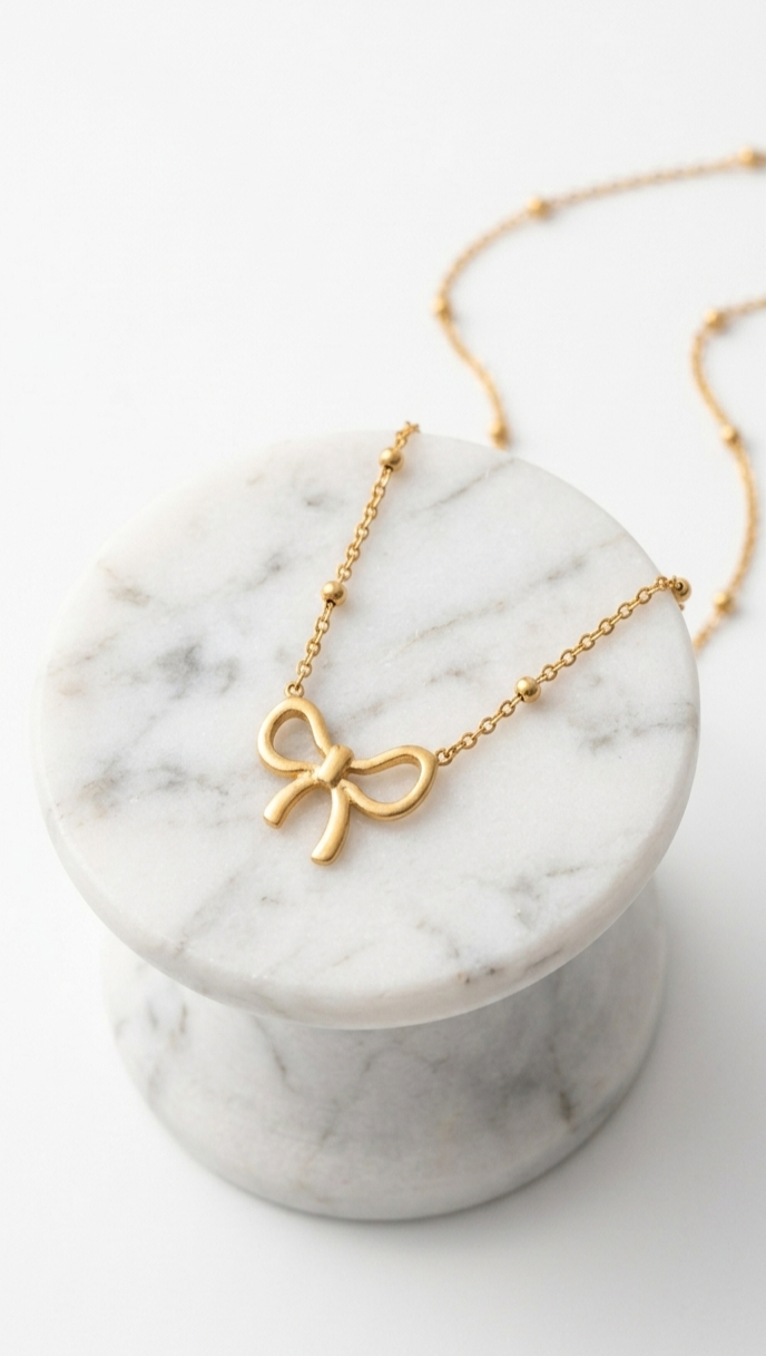 Bella Bow Necklace